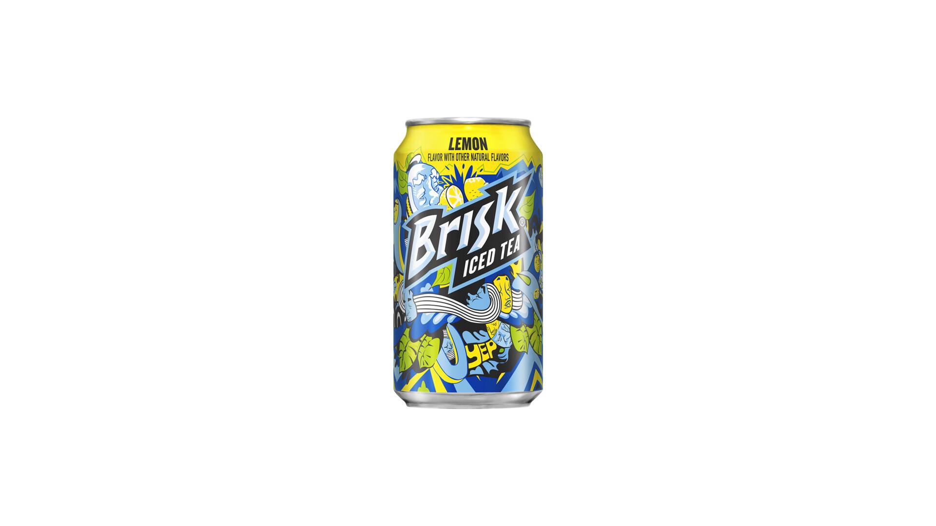 Brisk Iced Tea Lemon - 12 oz Can
