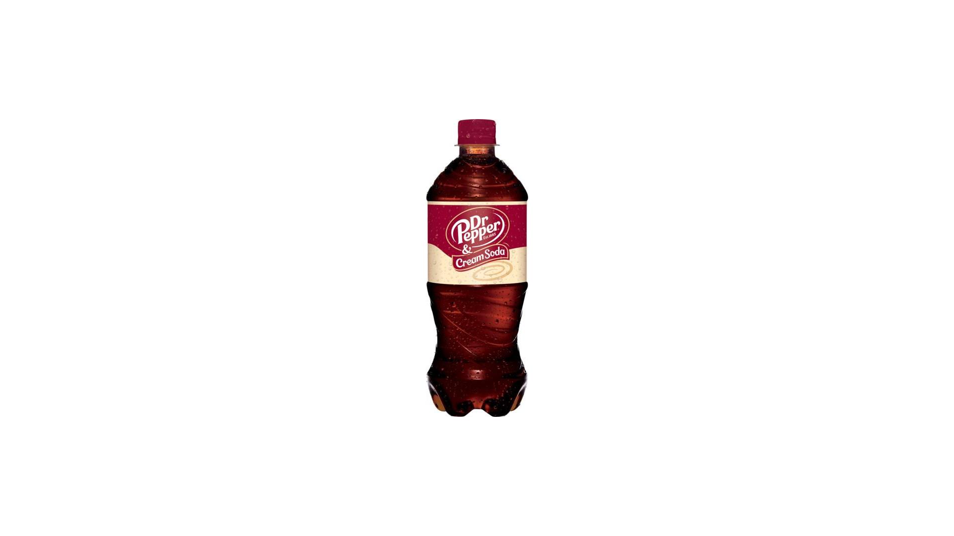 Dr Pepper Cream Soda - 20 oz Bottle