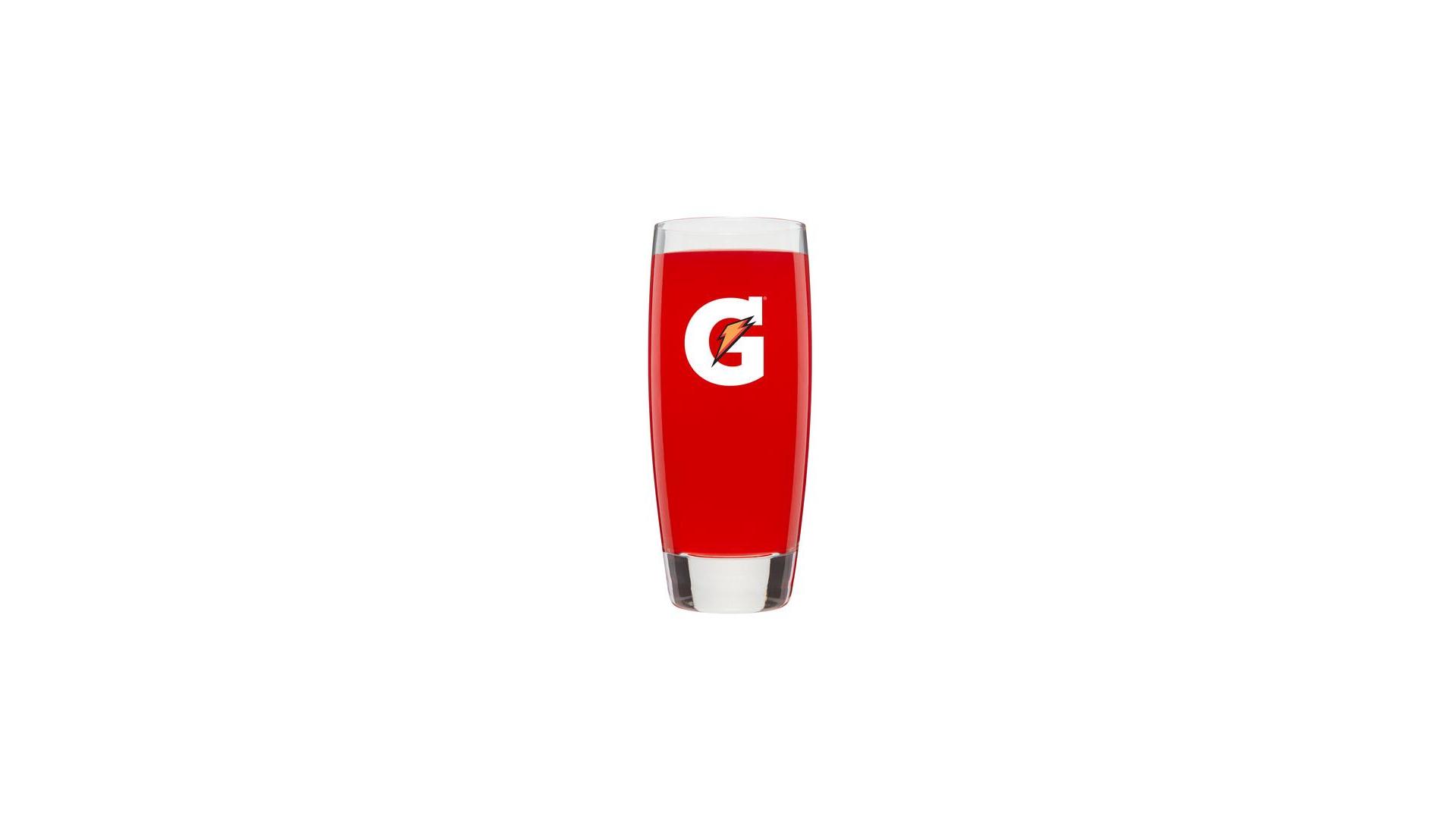 Gatorade Fruit Punch Glass Fountain Cup