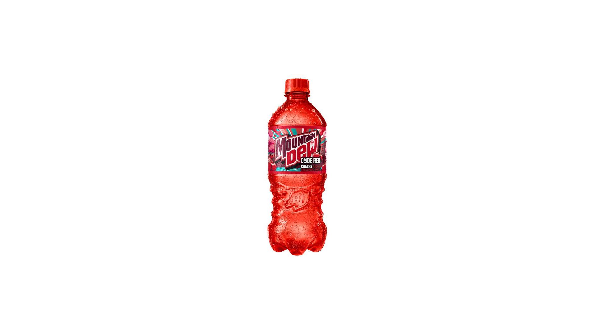 Mountain Dew Code Red Cherry - 20 oz bottle