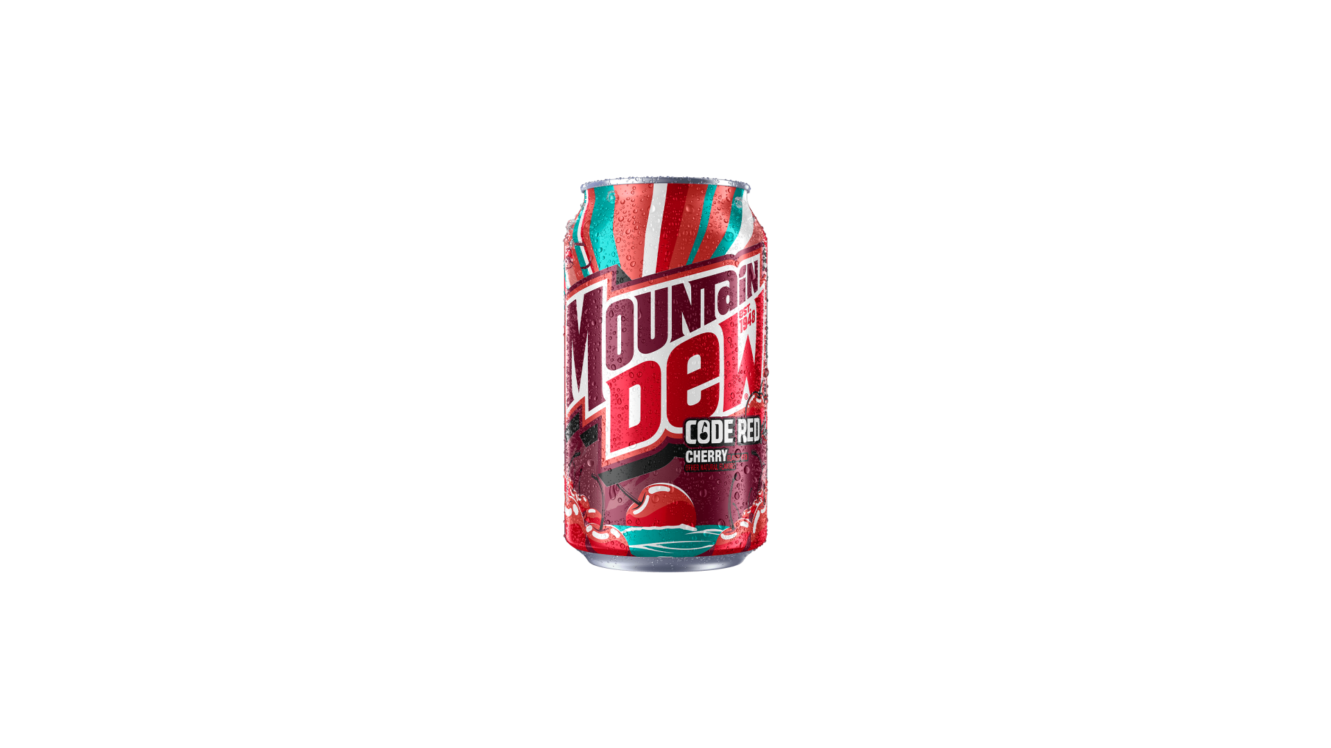 Mountain Dew Code Red Cherry- 12 oz can