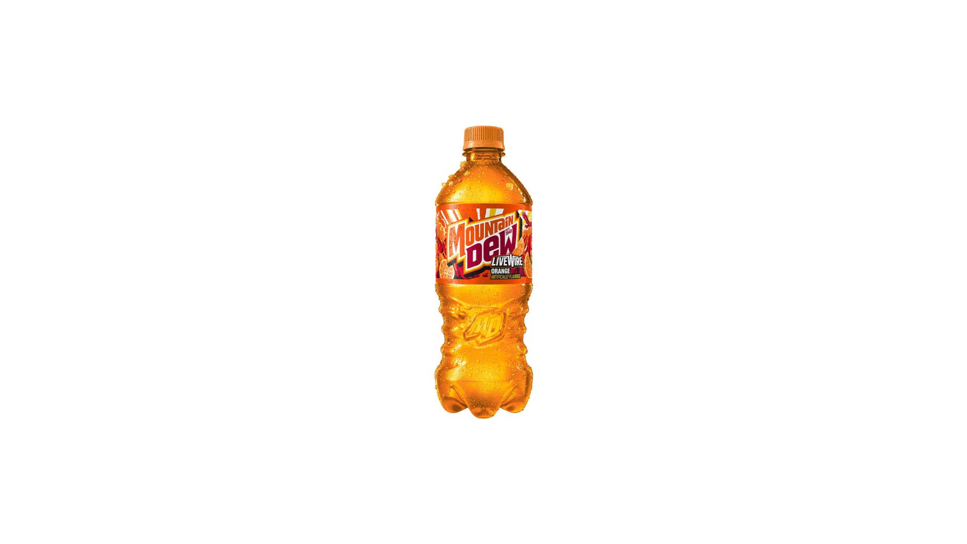 Mountain Dew Livewire Orange - 20oz Bottle