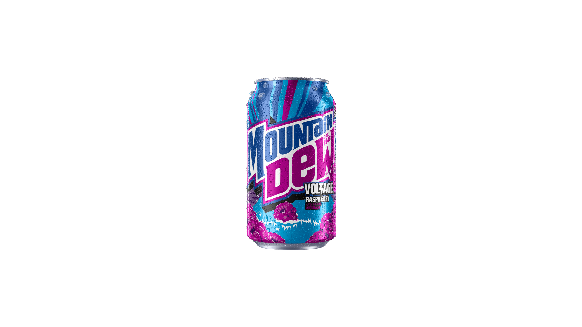 Mountain Dew Voltage Raspberry - 12 oz can