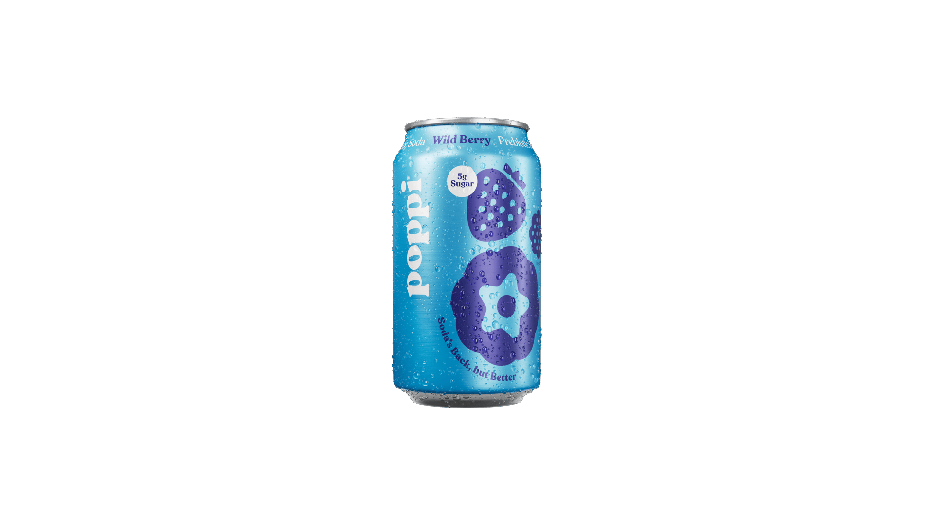 Poppi WildBerry 12oz