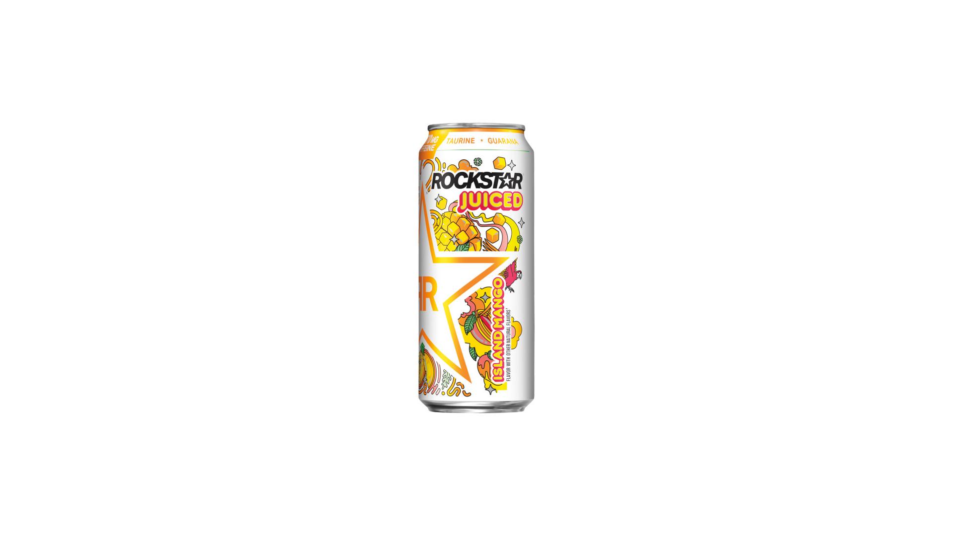 Rockstar Juiced Island Mango - 16 oz Can
