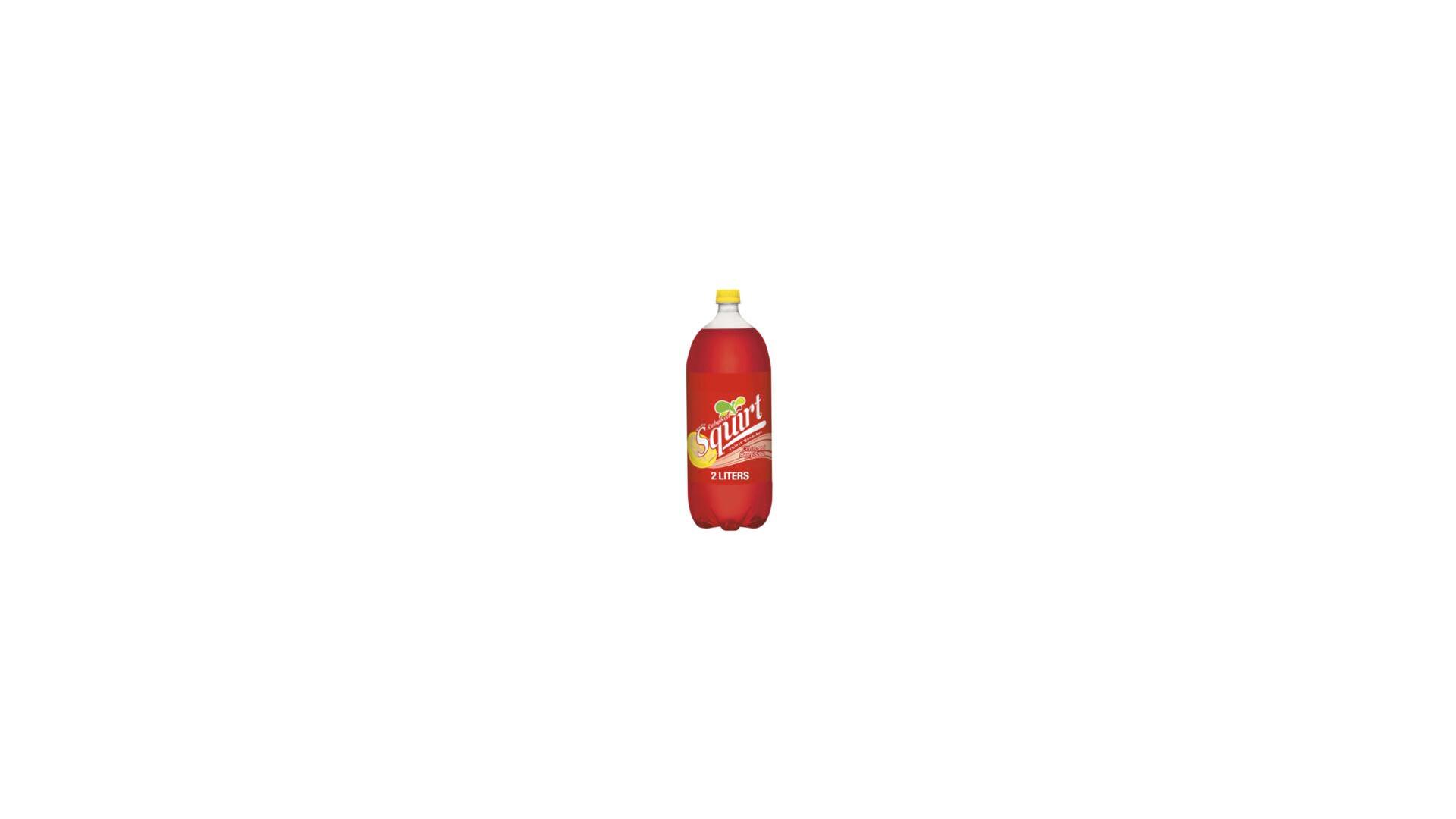 Ruby Red Squirt Citrus and Berry Soda - 2 L Bottle