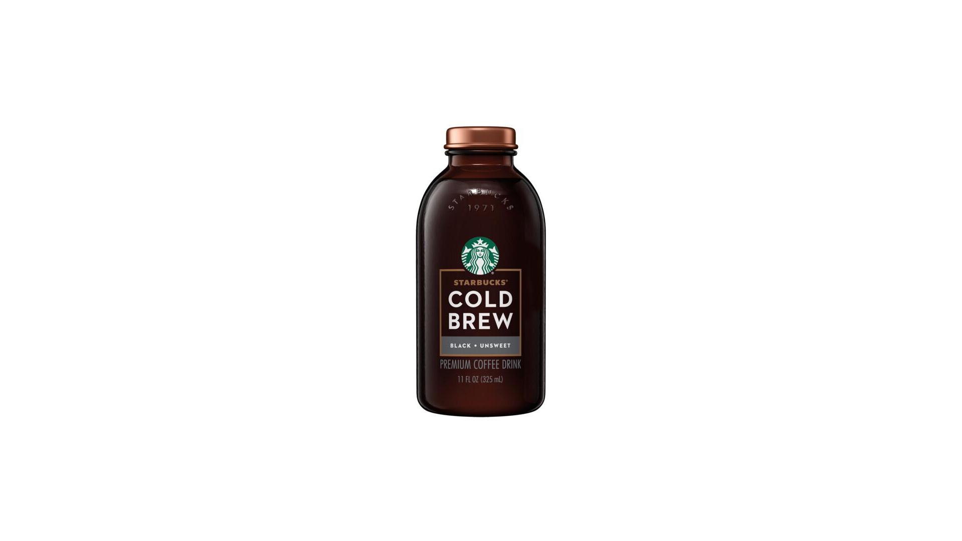 Starbucks Cold Brew Unsweet Black - 11 oz Bottle