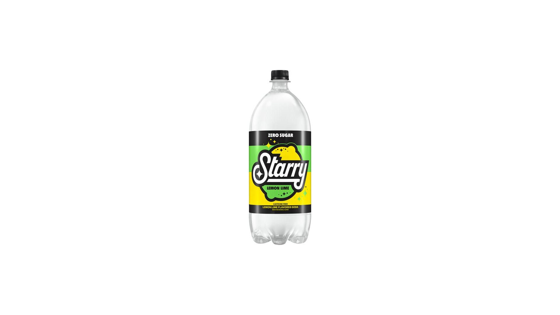 Starry Lemon Lime Zero Sugar - 2L Bottle