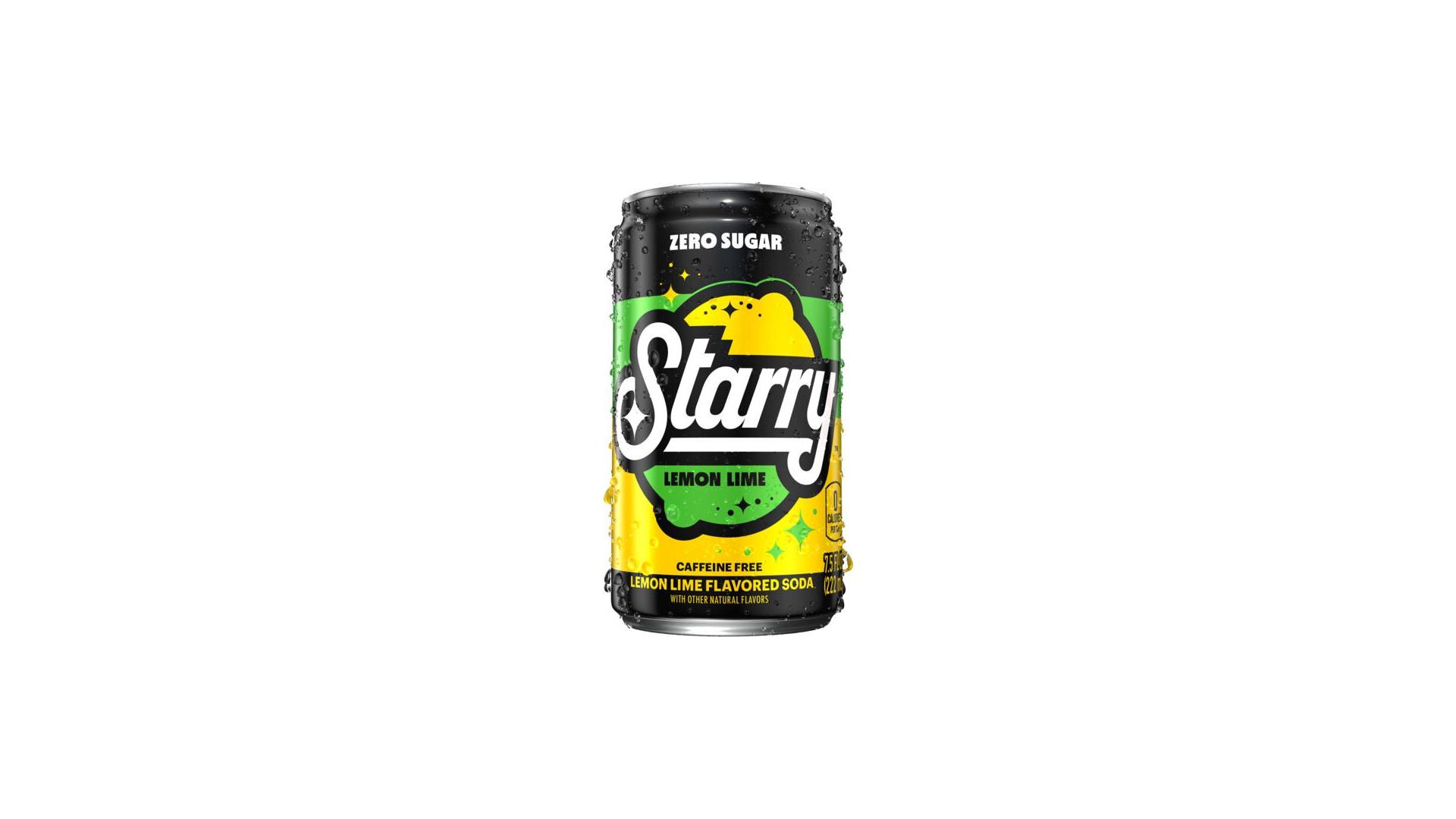 Starry Lemon Lime Zero Sugar - 7.5 oz Can